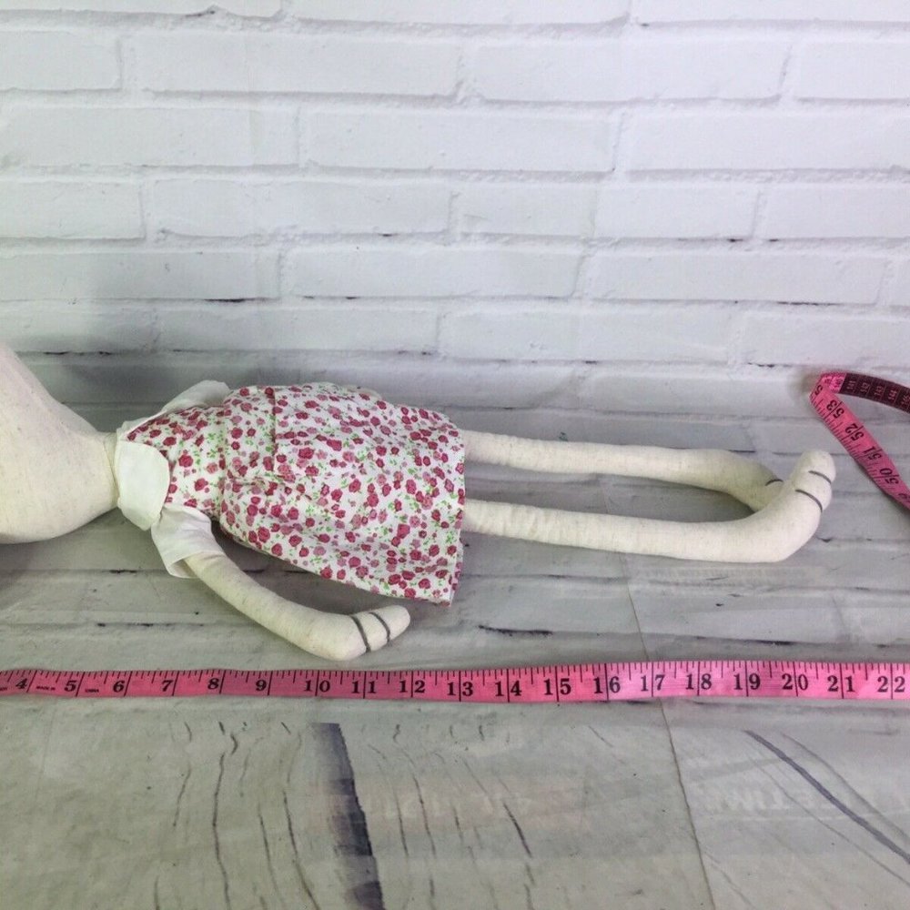 Mud Pie Whimsical Mouse Girl Plush Stuffed Animal - Picture 9 of 9